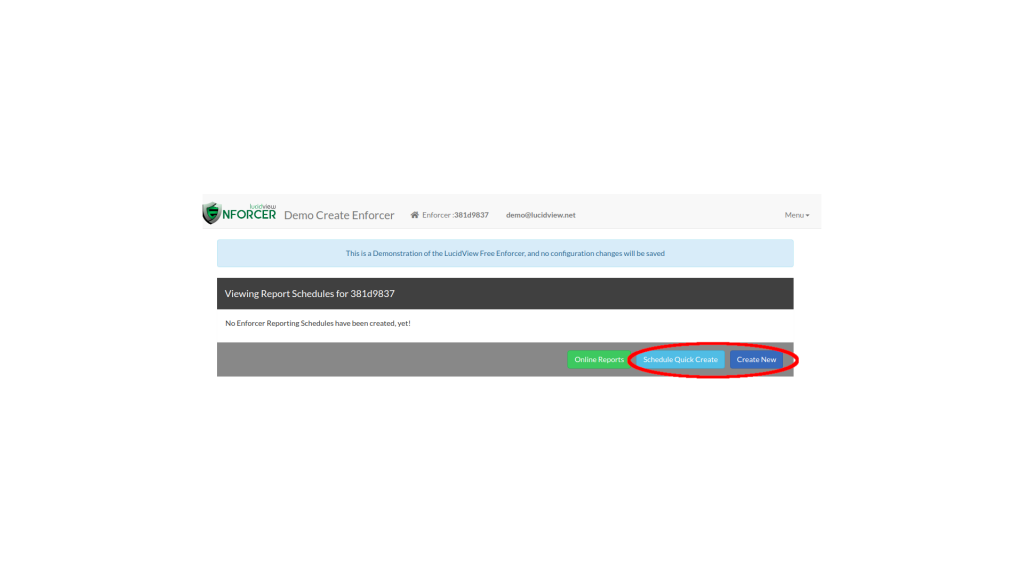Schedule your reports